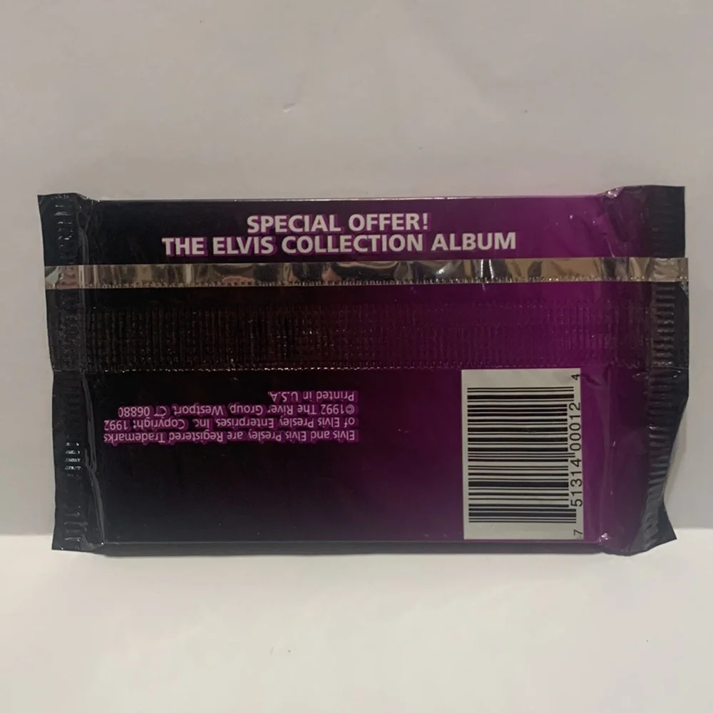 1992 The Elvis Collection The Cards of His Life 1 Sealed 12 Card Pack (MISC6)